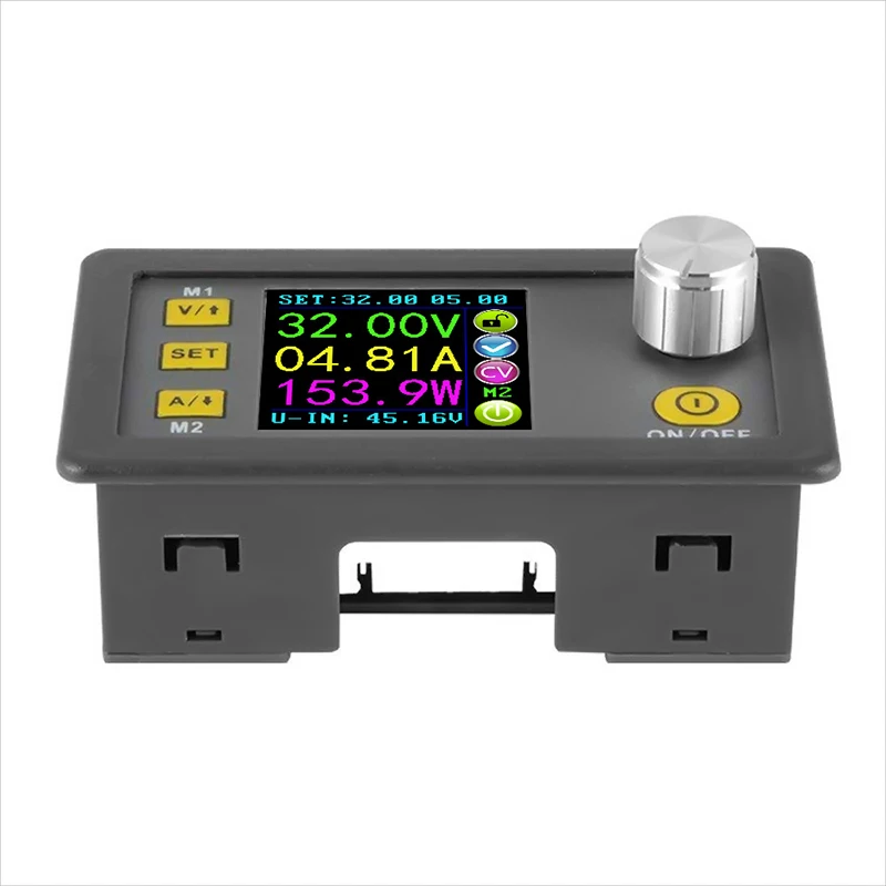 DPS5020 постоянный преобразователь напряжения и тока с алюминиевой крышкой 50В 20A ЖК