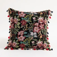 inyahome decorative boho pillow cover cushion covers for sofa couch and bed farmhouse cushion decor cojines decorativos para