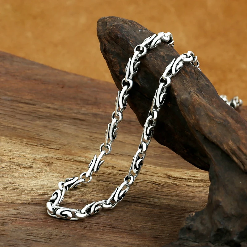 

Ожерелье ручной работы в стиле ретро для мужчин и женщин ожерелье в китайском стиле с концентрированным узлом удлиненные ювелирные изделия...