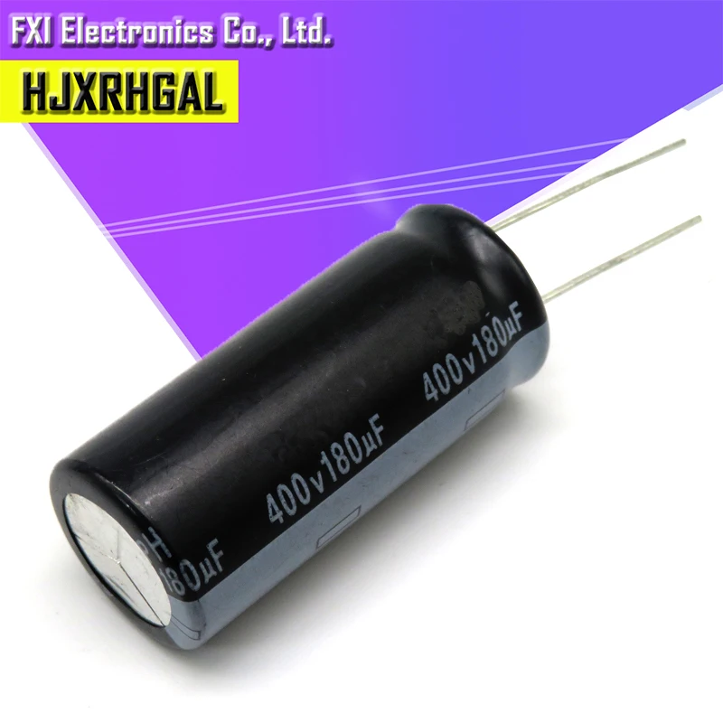 5 шт. 400v180uf 180uf400v 18*40 400v 180 мкФ 18x40 электро электролитический конденсатор с алюминиевой крышкой