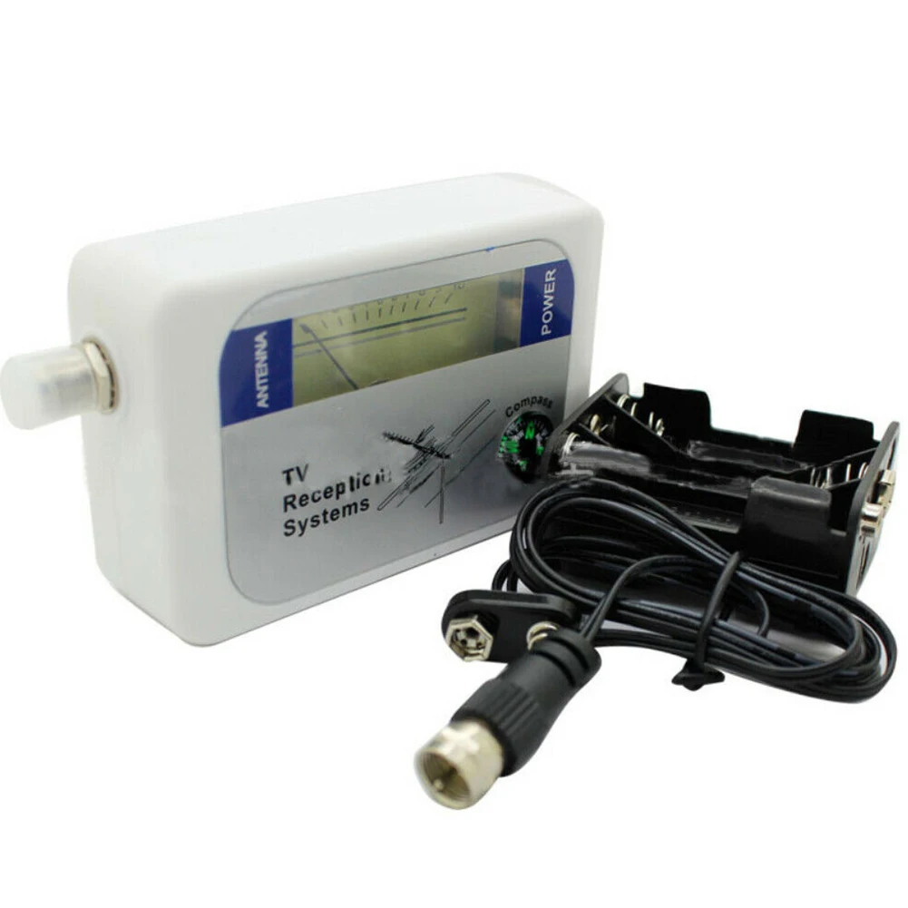 

TV Signal Finder With Alignment Digital Satellite Antenna Detector Meter Home Strength Satfinder Tool Receptor Tuning