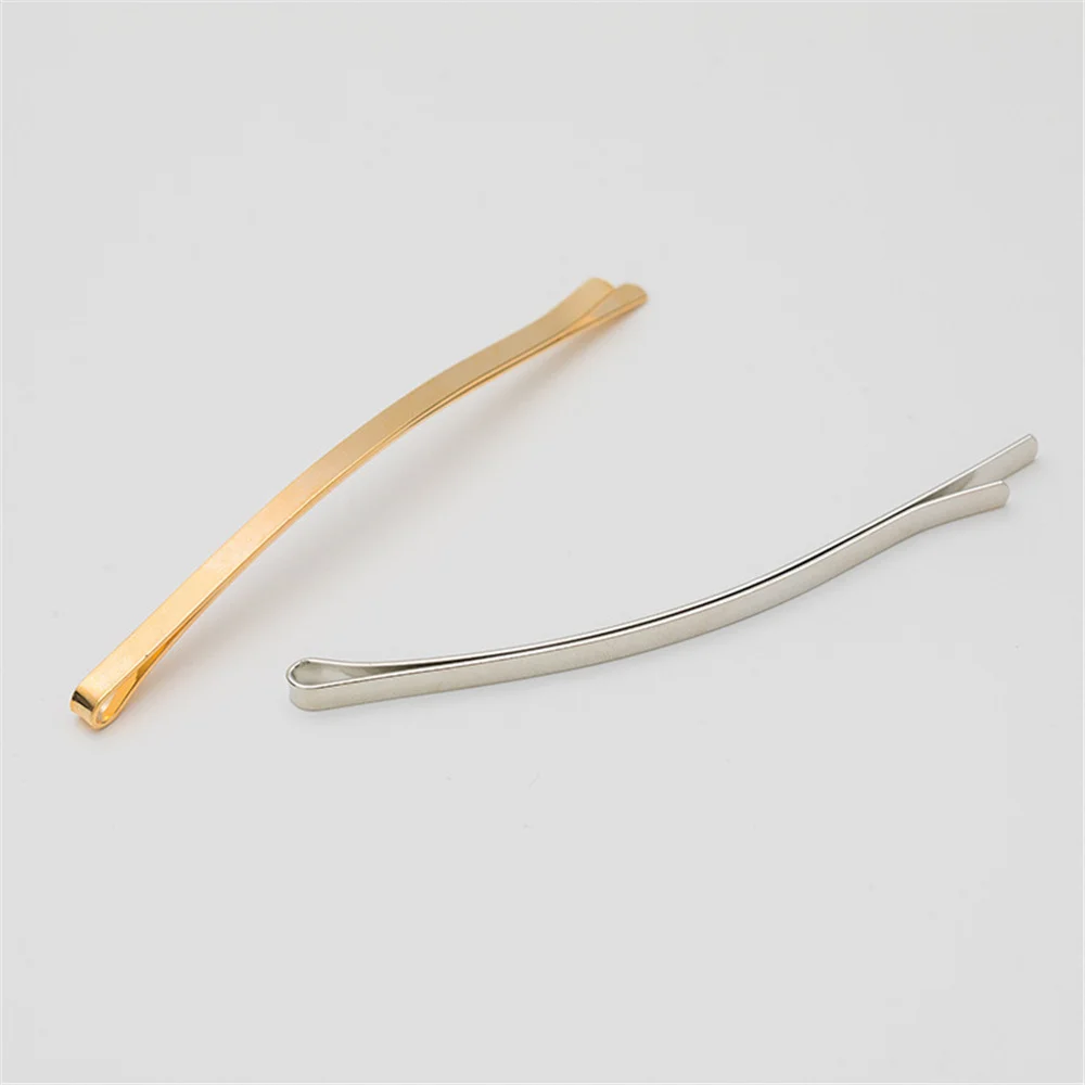 8 см цвета: золотистый серебристый тонкие длинные металлические заколки оснастки