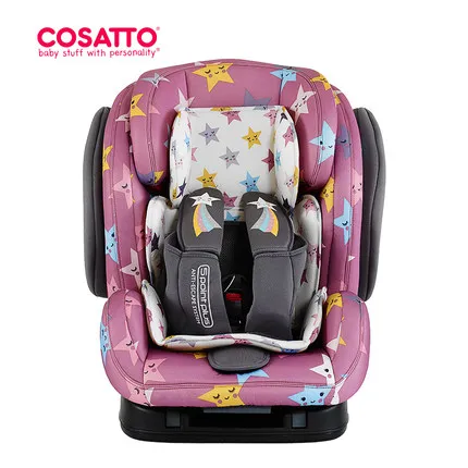 Child Spin Safety Seat Isofix Interface 0-12 Year Old Baby Can Lie Down baby car seat with base