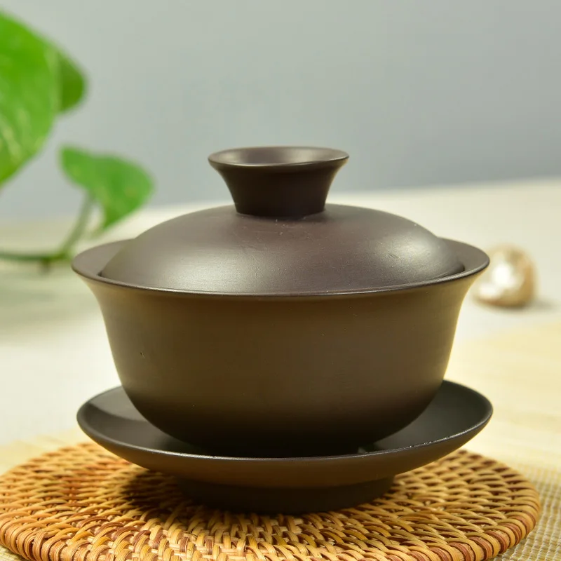 Высококачественная элегантная китайская чайная чашка Gaiwan с крышкой из