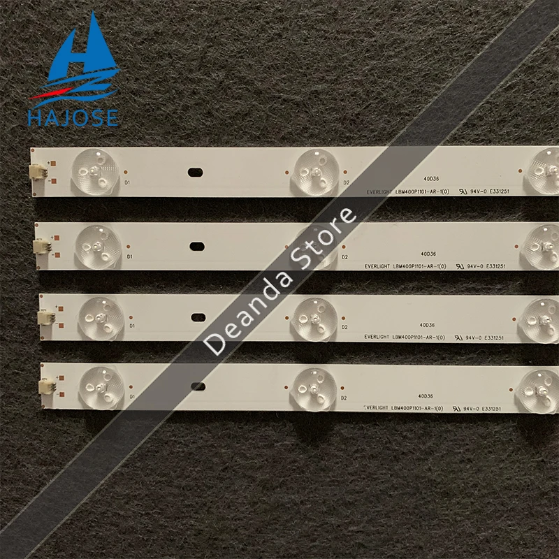 LBM400P1101-AR-1(0) Подсветка полосы для Hisense 40 ''ТВ EVERLIGHT EE3331251 LTDN40D36EU DS E25393 SE40FY27 -