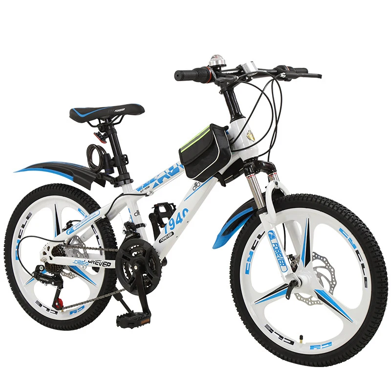 

FOREVER FJ-22 18 20 Inch Wheel Childrens Kids Mountain Bike MTB Carbon Steel Frame Variable Speed Road Bicycle For Boys Girls