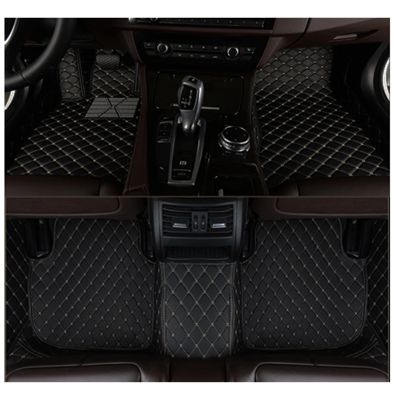 

Кожаный Автомобильный напольный коврик, индивидуальные автомобильные накладки на ножки, автомобильные аксессуары для BMW X3 E83 2003-2010 G01 2017-2019 ...