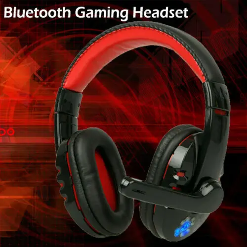 Foldable Wireless Bluetooth On Ear Headphones LED Glowing Headset Earphone + MIC Gaming Headphone | Электроника
