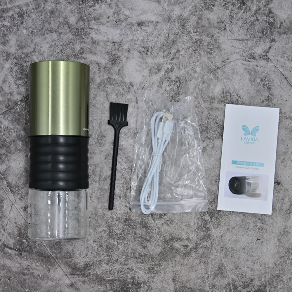 USB Перезаряжаемые Портативный Кофе шлифовальный станок Электрический Bean