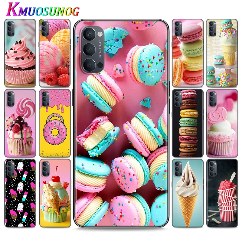 

Silicone Cover Hot Dessert Ice Cream for OPPO Reno 4 3 Pro 10X Zoom 2 Z F ACE X2 Pro 5G A5 A9 2020 Phone Case