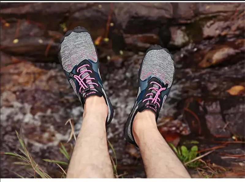 Мужские и женские акватуфли обувь для плавания пляжные спортивные