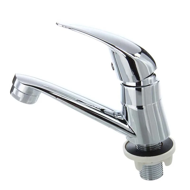 

New Bath 1/2 BSP thread male chrome mixer tap for washbasin