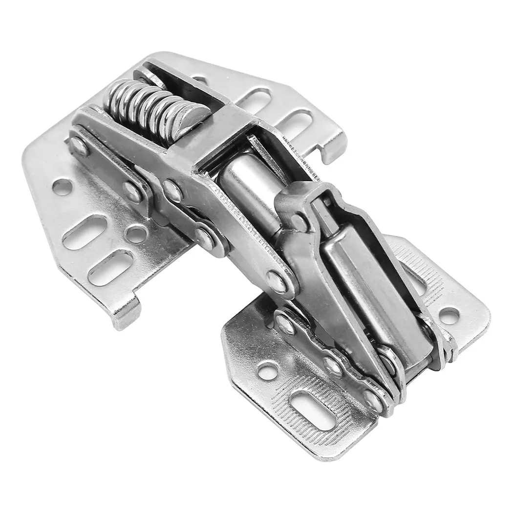 

2Pcs Cabinet Door Hinges Soft Closing Hinge Shock Absorber Cabinet Cupboard Damper Buffer Closer Furniture Hardware