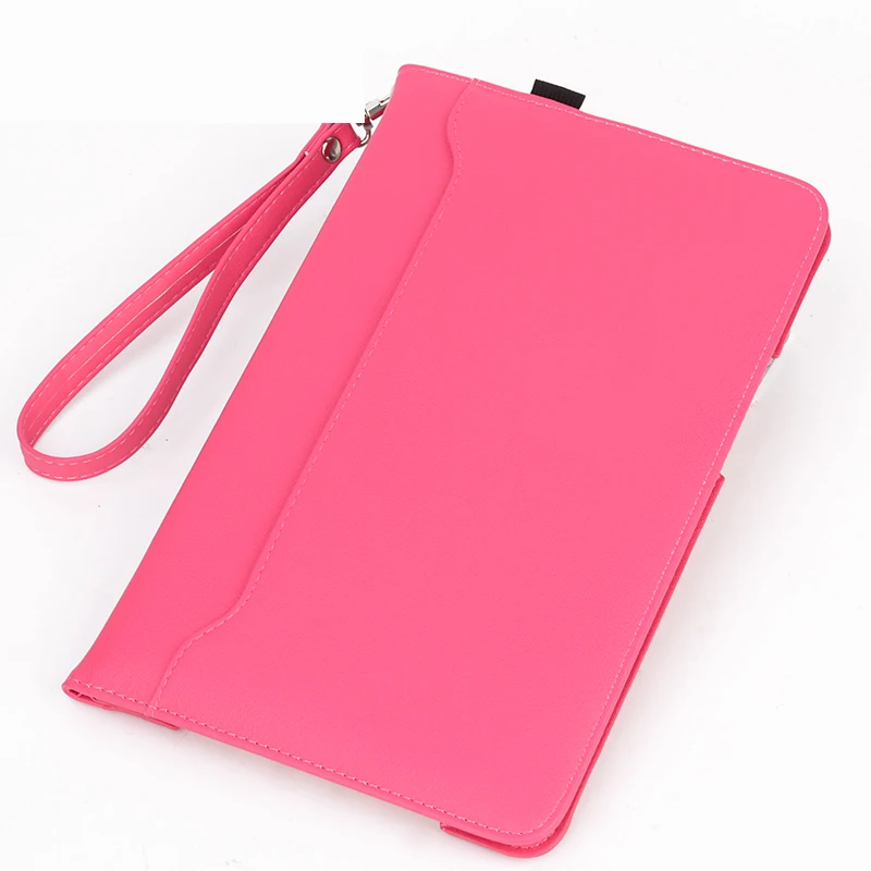 Rose Для Xiaomi mi Pad 4 чехол противоударный чехол Pre mi um из искусственной кожи Бизнес mi pad 4 умный планшет Xao mi Pad4 Global чехол с полоской - Цвет: Rose