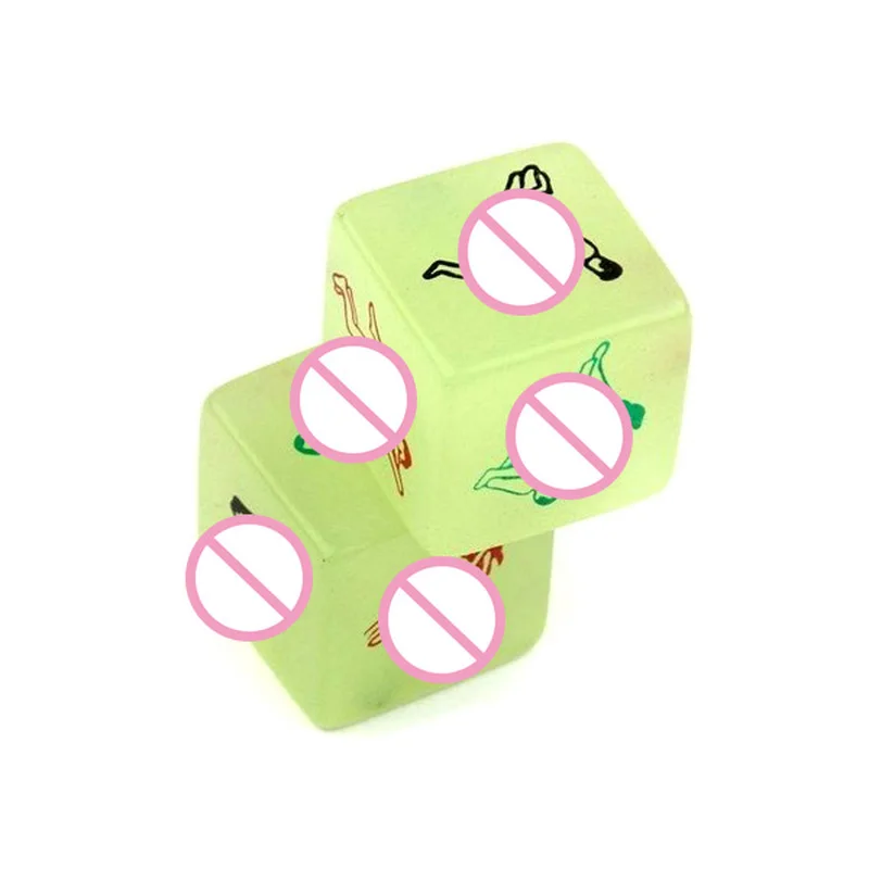 Светящиеся Кости для секса 1 шт. любовные Эротические влюбленных подарок