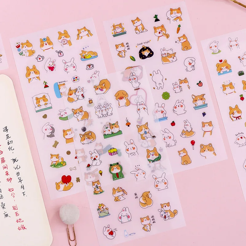 6 шт./упак. стильная футболка с изображением персонажей видеоигр декоративные