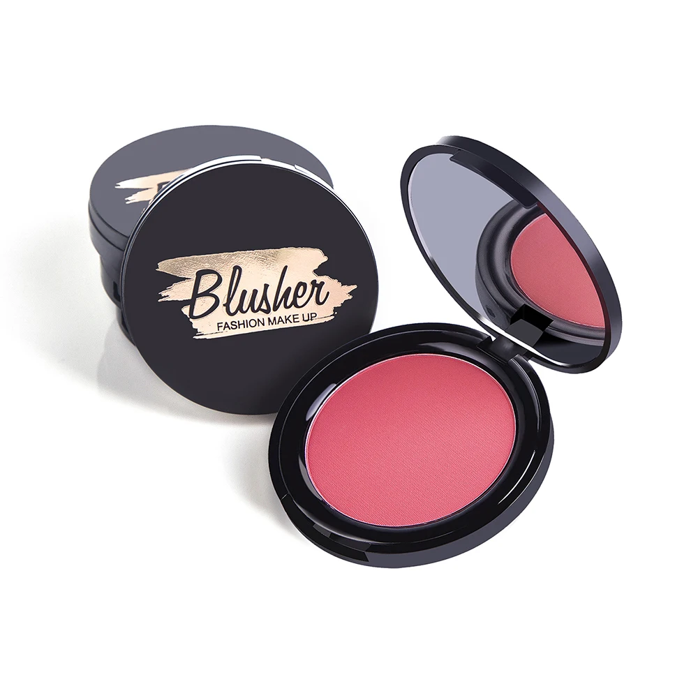 Косметическая пудра для румян 6 цветов стойкая матовая Румяна щек пигментная