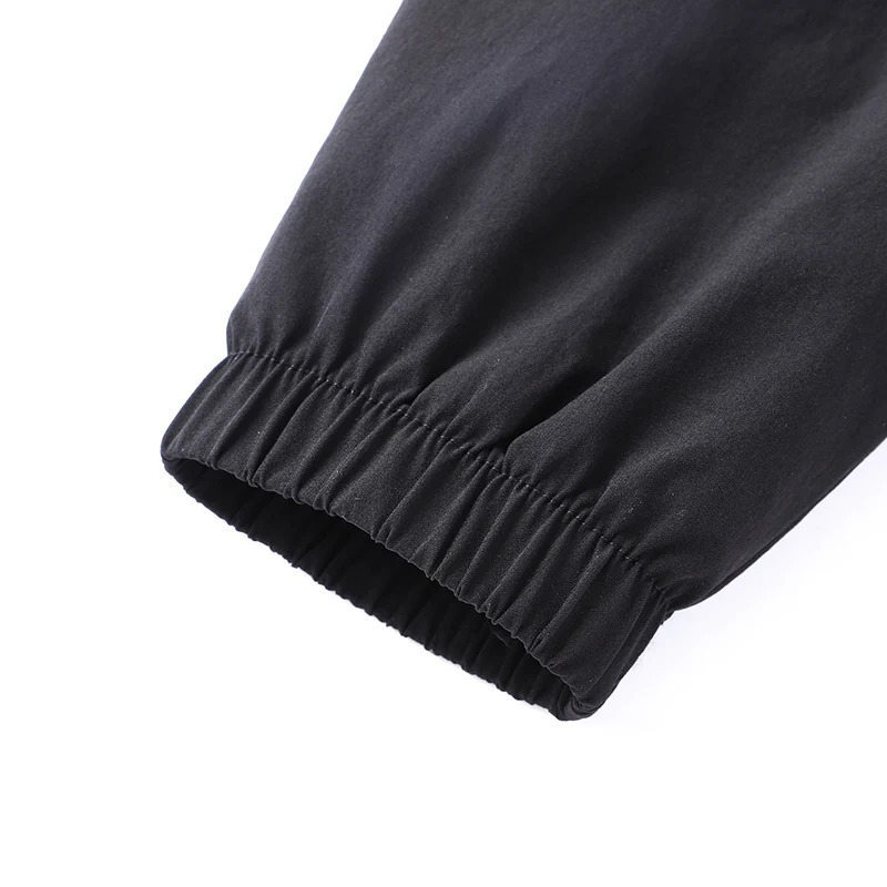 

Sportswear Men'S Spring Autumn Windbreaker New Long Sleeve Loose Hooded Thin Top Breathable Double Layer Casual Jacket Fashion