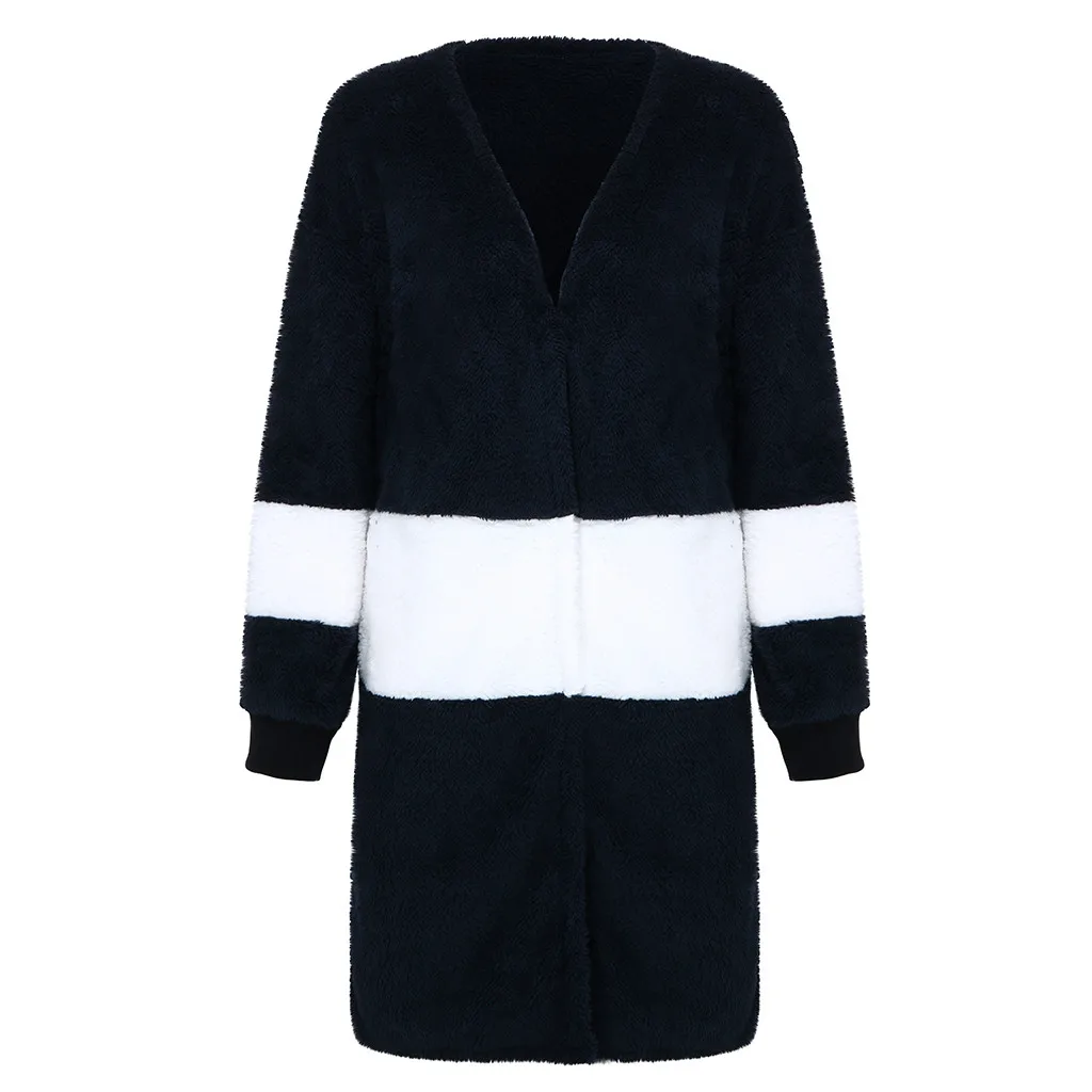 Женский кардиган с вышивкой и карманами|Куртки из искусственного меха| |