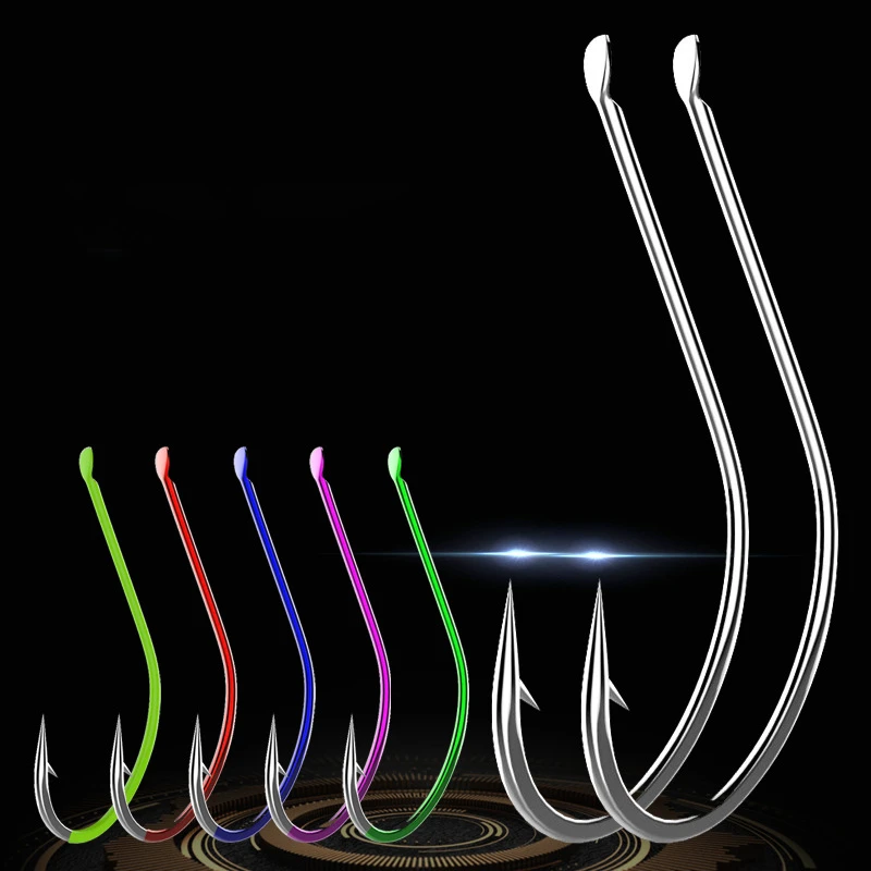 50 шт. крючок для колючей рыбы высокоуглеродные рыболовные крючки ловли карпа