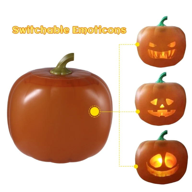 Goedkoop Pompoen Lantaarn Licht Led Animatie Dialoog Lantaarns Voor Halloween Indoor Outdoor Halloween Party Kerst Decoratie