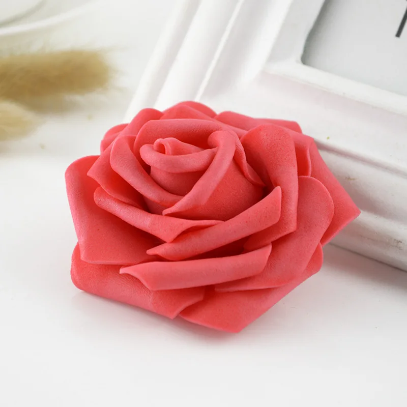 5/20 шт. 7 см пенопластовый плюшевый медведь из роз рождественские украшения для