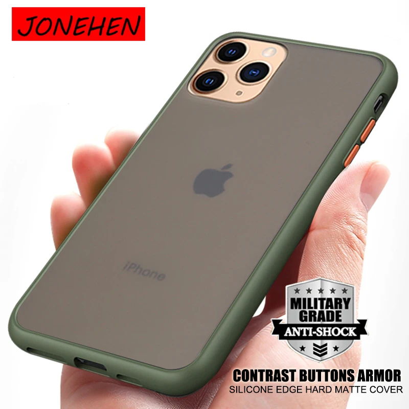 Комбинированный кнопочный чехол для телефона iPhone 11 Pro Xs Max X Xr роскошный