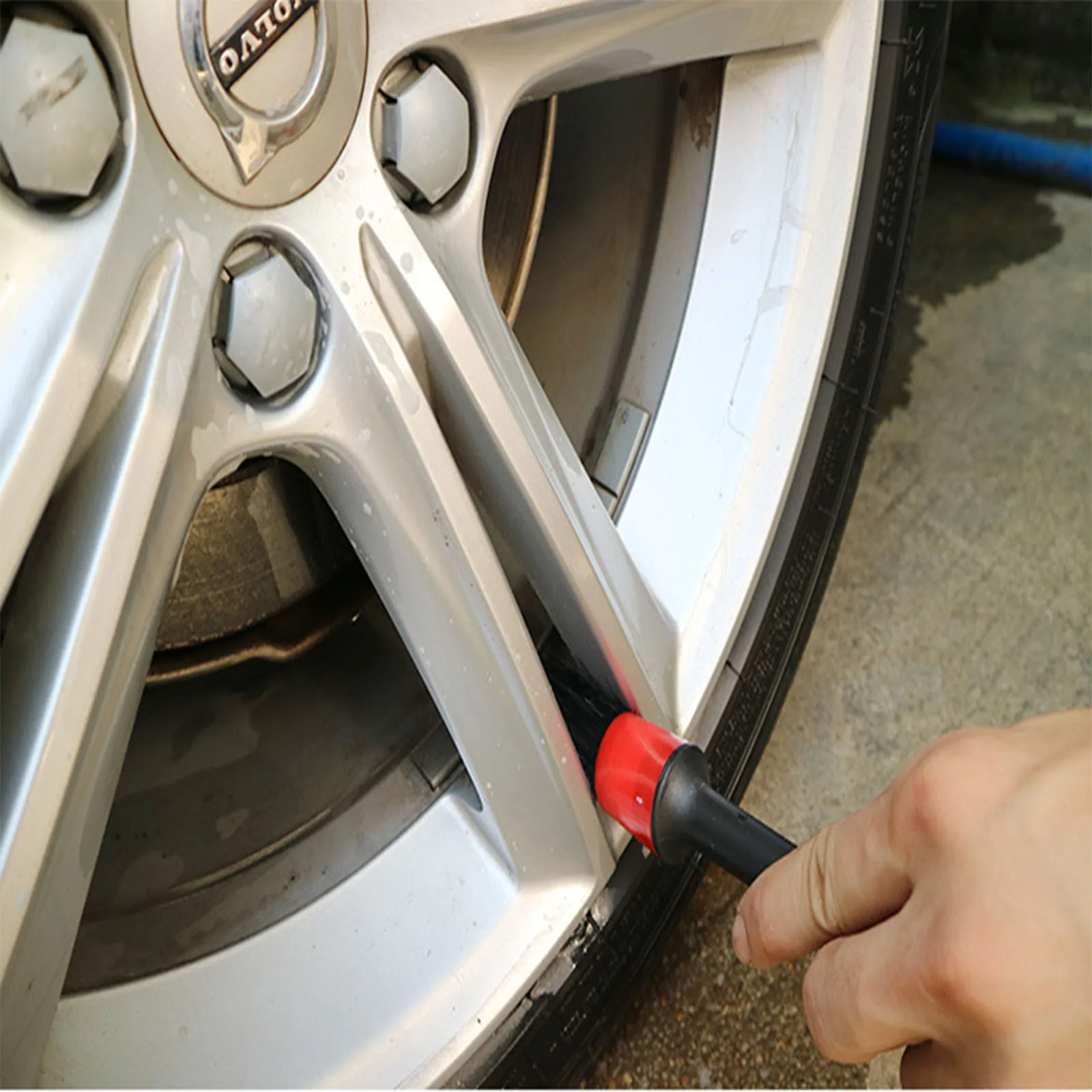 

5pcs Car Detailing Brush Auto Cleaning Detailing Set Dashboard Air Outlet Clean Brush Tools Car Wash Tool Accessories