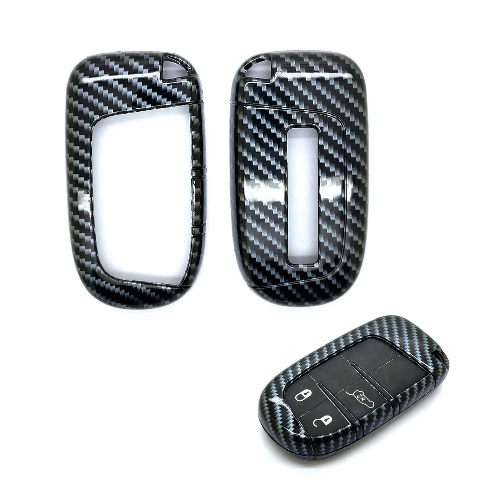 Чехол для ключа с дистанционным управлением чехол Jeep Grand Cherokee Compass Renegade Dodge Durango