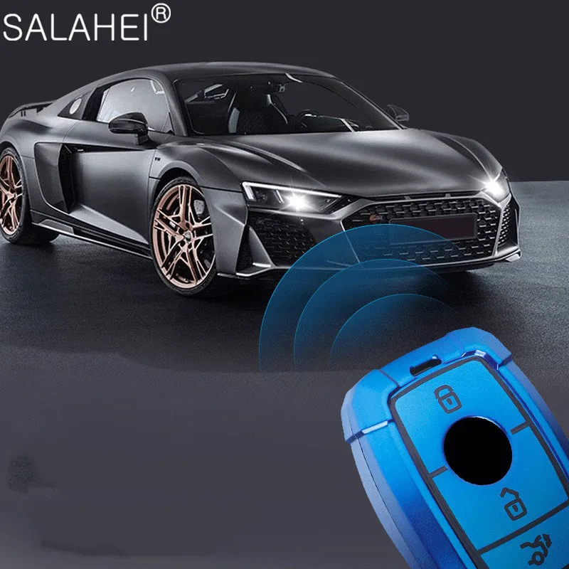 

New Soft TPU Car Key Cover Case Shell Bag Protective For Mercedes Benz 2017 E Class W213 2018 S class Auto Keychain Accessories