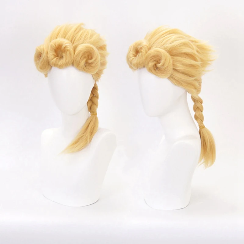 Парик для косплея Джоджо из Необычные приключения | Тематическая одежда и