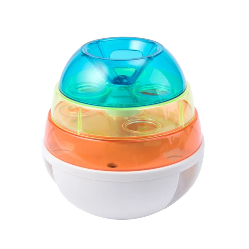 

Cat Dog Food Dispenser Treat Toys Funny Tumbler IQ Training Toy for Pet Increases IQ Interactive Durable Gift Pet Supplies