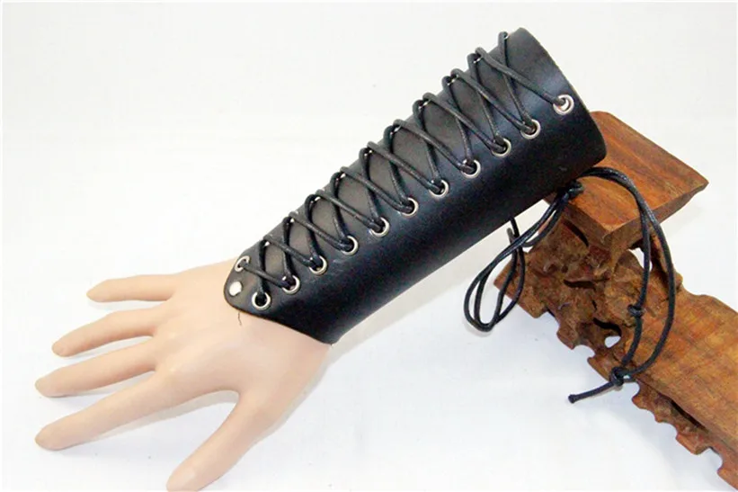Средневековые Доспехи перчатки широкие манжеты нарукавники мужские стимпанк