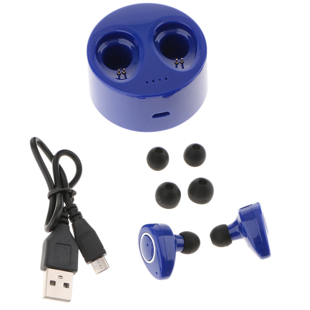 Беспроводные TWS Мини Bluetooth Близнецы стерео наушники в ухо гарнитура мини