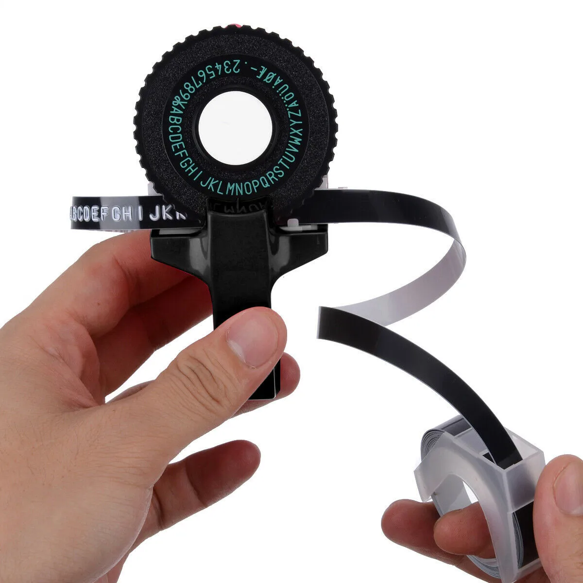 DIY ручное тиснение этикеток устройство для печати букв и чисел ленточная резка с