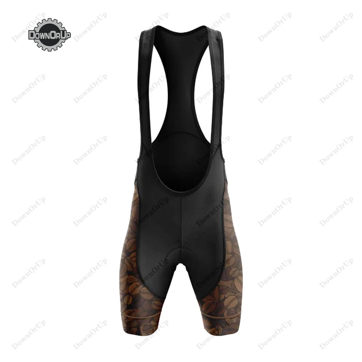 Кофейные зерна велосипедный трикотажный комплект костюм и полукомбинезон шорты