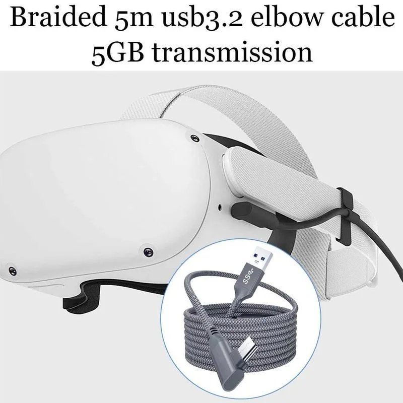 

5 Oculus Quest 2 VR Usb Type C Type A R8P0 VR Y5D8