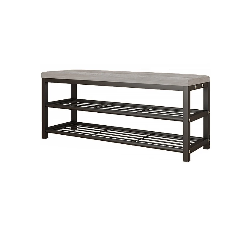 

Shoe Bench Home Doorway Shoe Stool Can Sit Shoe Rack Rectangular Stool Simple Shoe Rack European Storage Stool