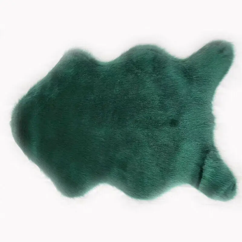 Искусственная овчина чехол для стула подушка сиденья мягкий диван ковер