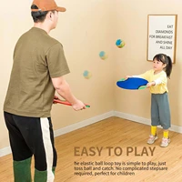 children elastic ring throw and catch ball kindergarten sports equipment sensory integration training activity prop parent child