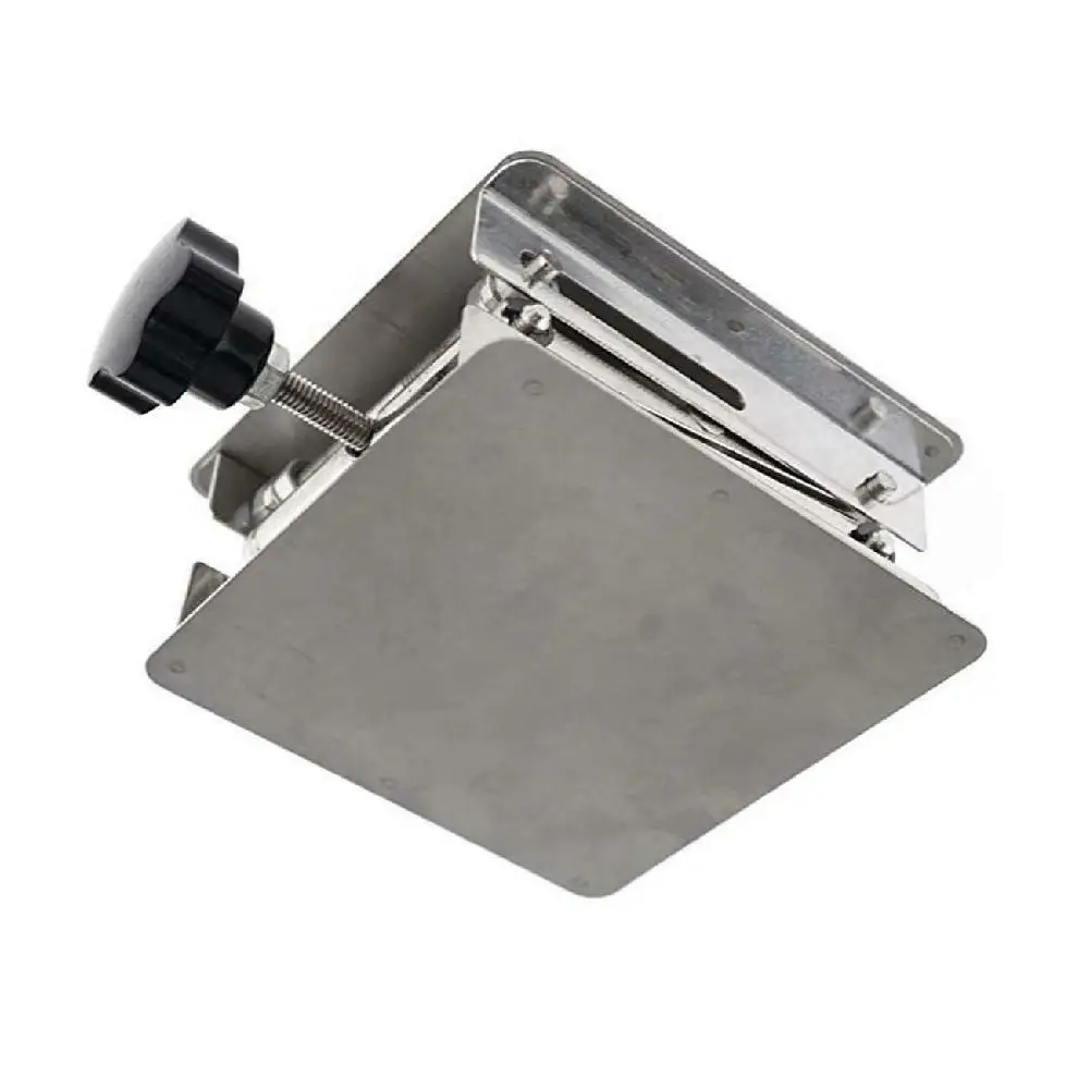 Stainless Steel Adjustable Lab Stand Table Rack Scissor Lab-Lift Lifter for Science Experiment 10 x 10cm Woodworking Benches | Инструменты