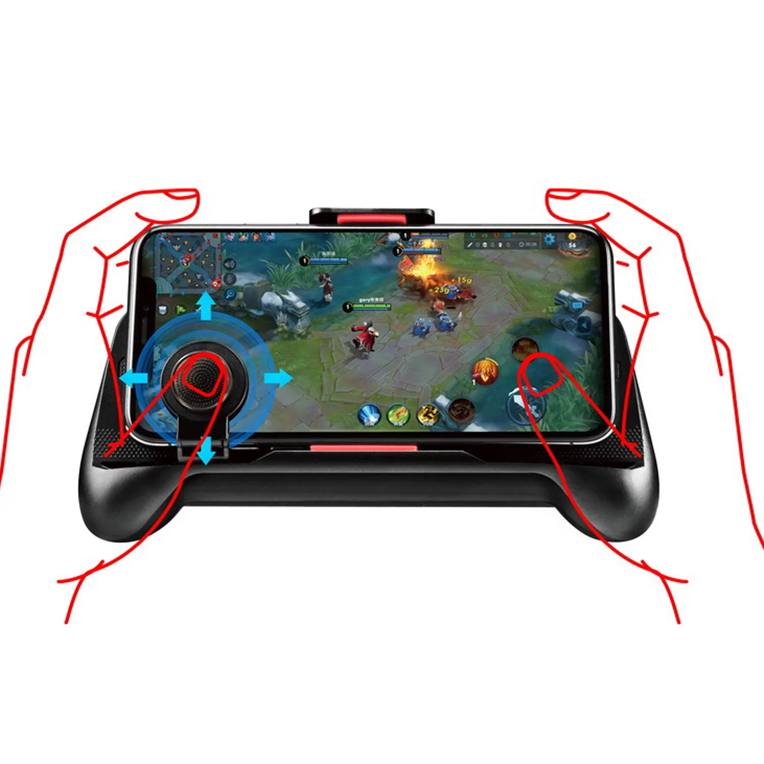 Bevigac Эргономичный игровой контроллер джойстик держатель для геймпада захват