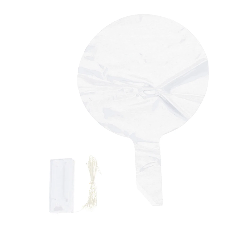 Large LED Round Clear Bubble Transparent Light Up Party Bobo Balloons 18'' | Дом и сад