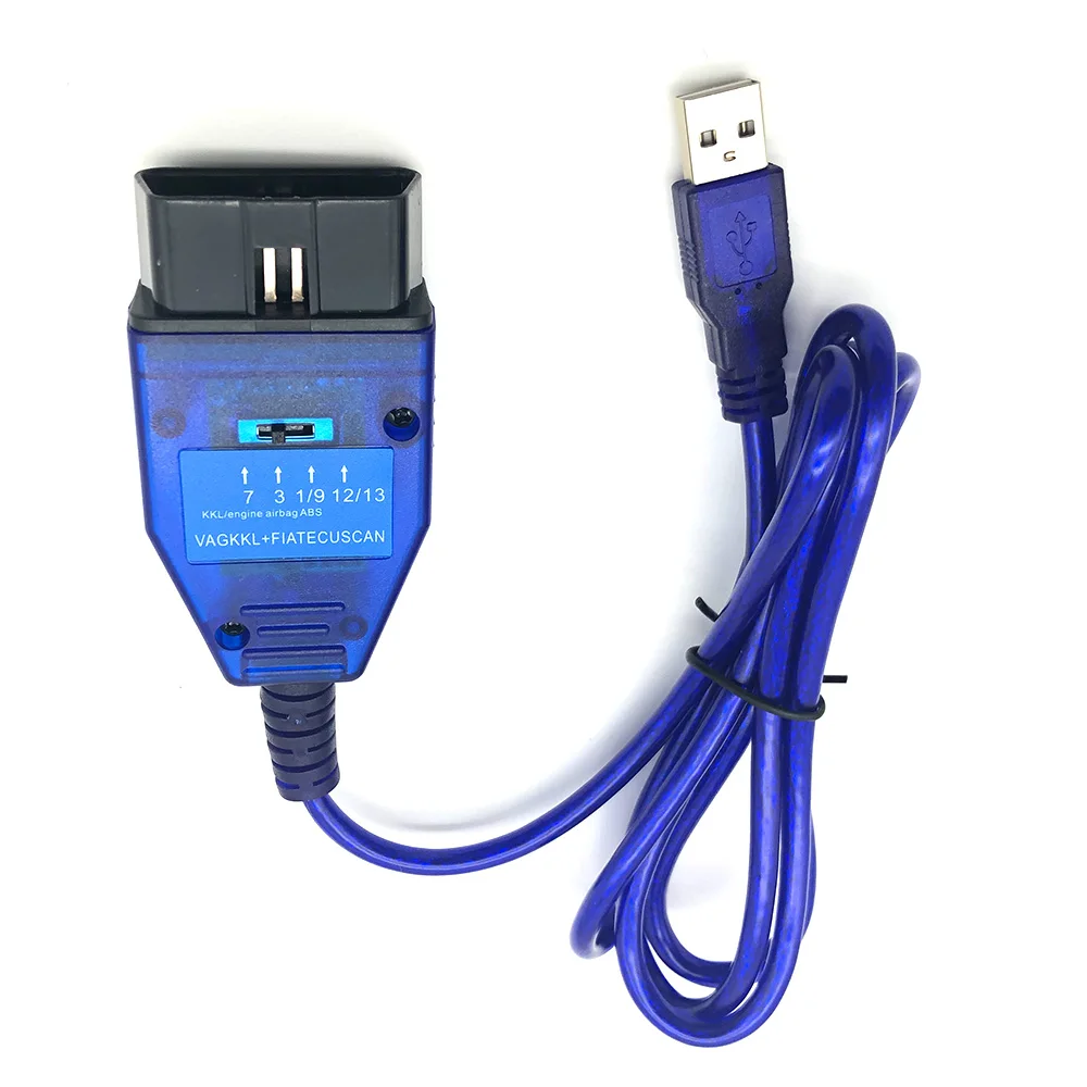 FTDI FT232RL чип Автомобильный Obd2 Диагностический кабель для VAG USB Fiat интерфейс