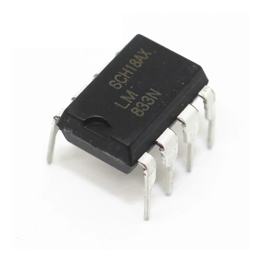 

100 шт. LM833N LM833 DIP8 DIP