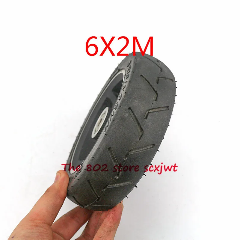 Шина для скутера 6 х2 м дюймов с втулкой комплект колес электрического грузовика