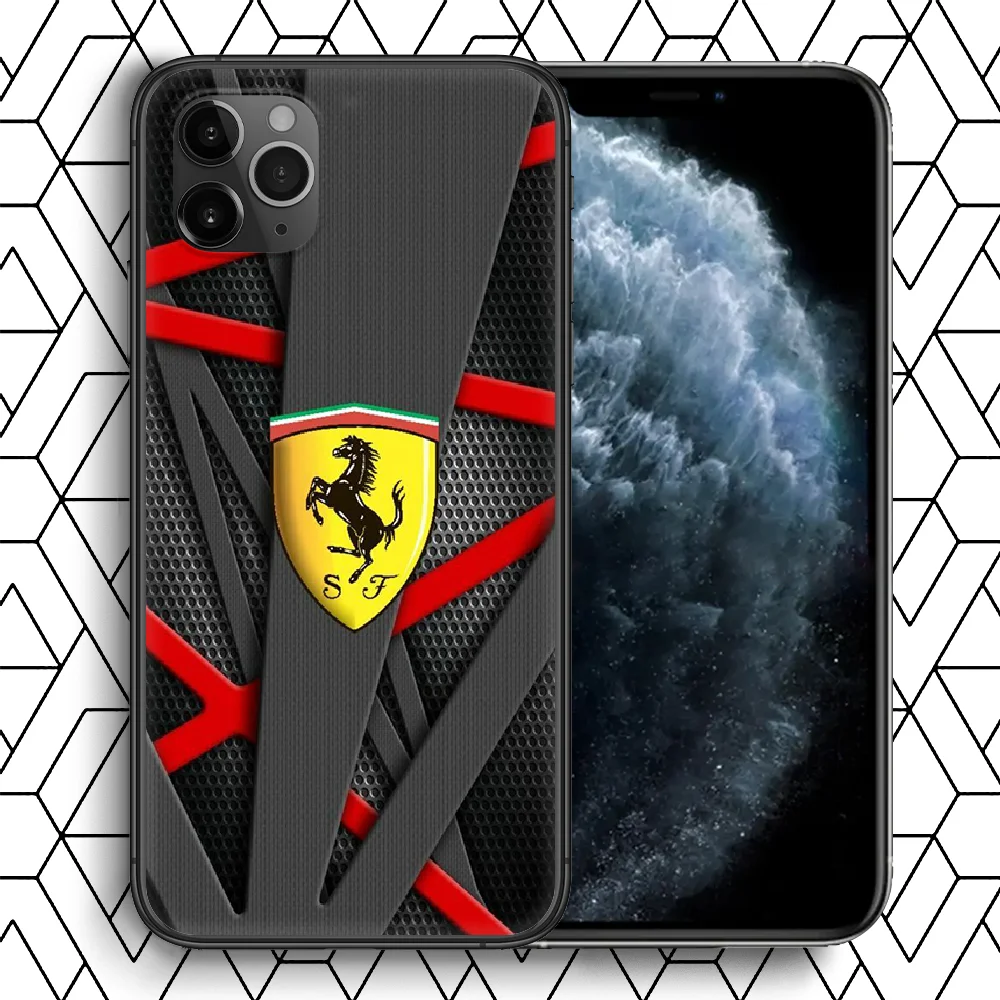 

Sports Car Ferraris Horse Phone Case For Iphone 4 4s 5 5S SE 5C 6 6S 7 8 Plus X XS XR 11 12 Mini Pro Max 2020 Coque