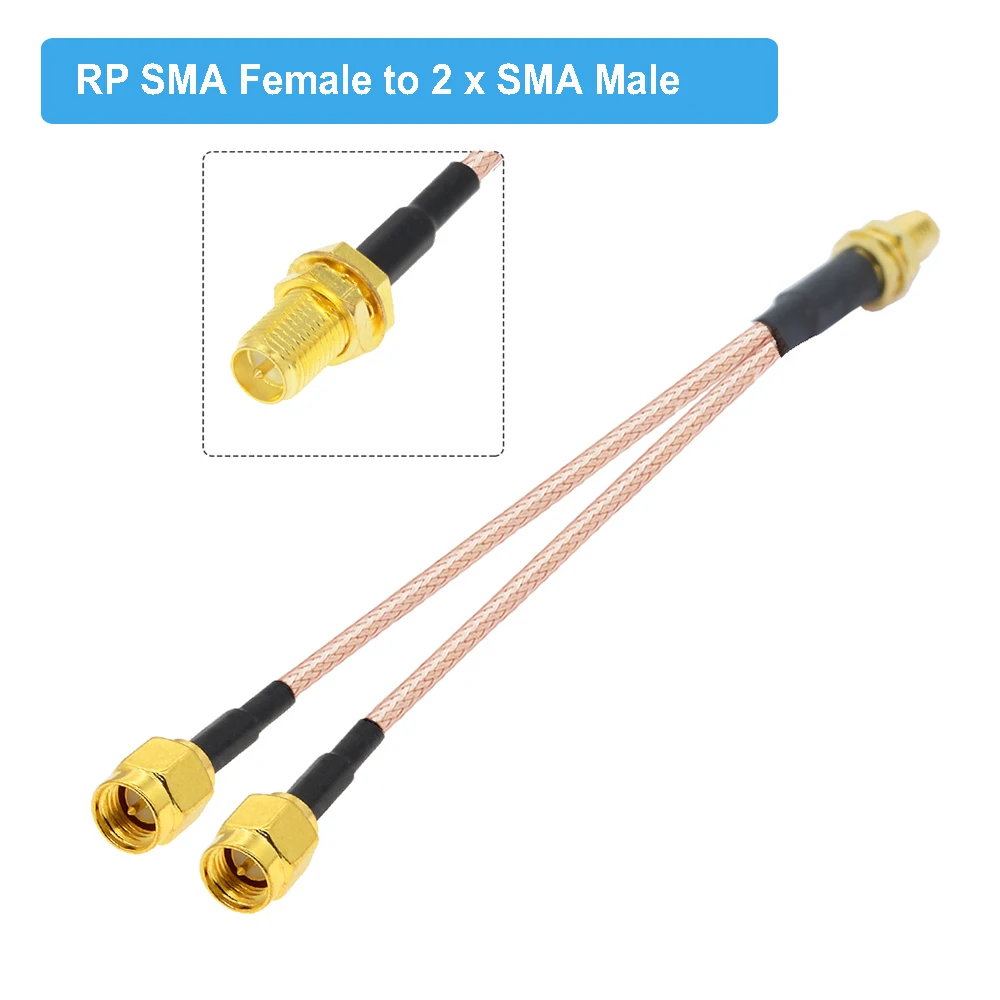 

BEVOTOP BT1427/BT1430 Удлинительный кабель-разветвитель WiFi RG316 15см