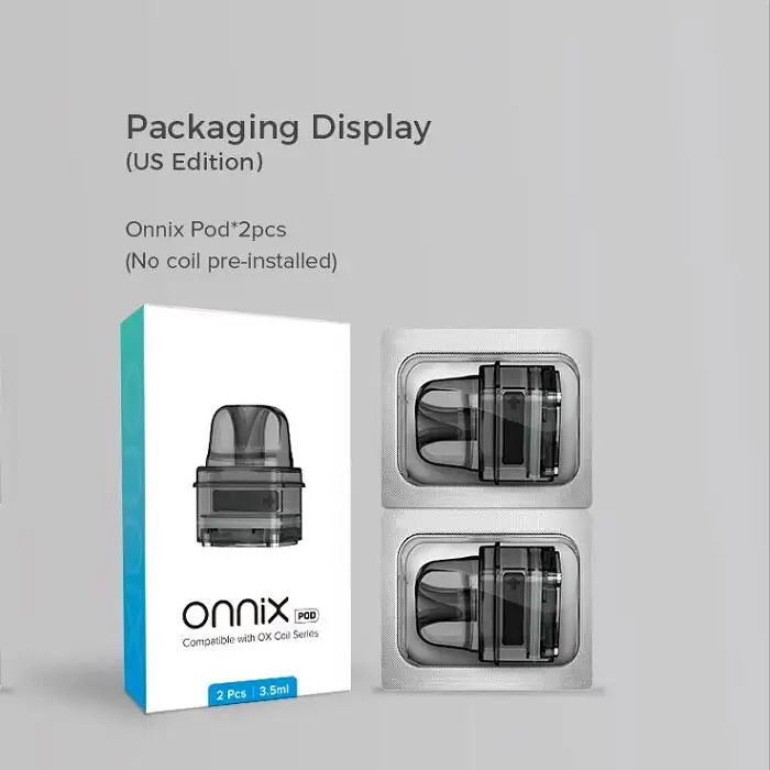 

Freemax Onnix, пустой, без спирали, версия США, 3,5 мл, 2 шт. в упаковке