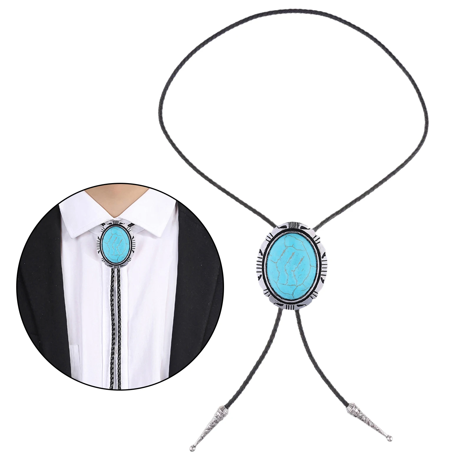 Античный Западный ковбойский галстук Rodeo Bolo американский мужской | Аксессуары